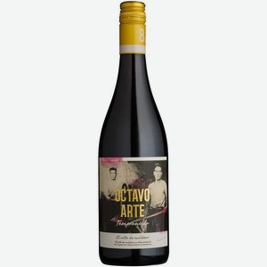 Вино красное Octavo Arte Tempranillo полусухое 0.75 л