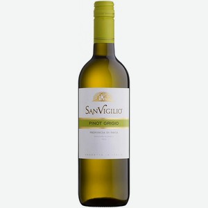 Вино белое Sanvigilio Pinot Grigio сухое 0.75 л