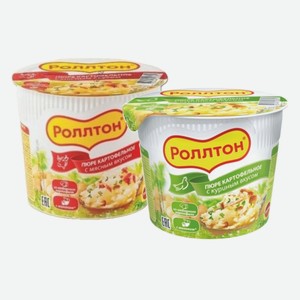 Пюре б/п Роллтон курица, мясо 40 г