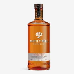 Джин Whitley Neill Blood Orange 43%, 700мл