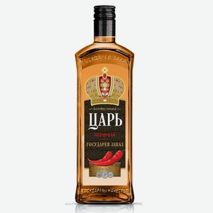 Настойка горькая Царь перцовая 0,5л 38%