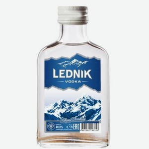 Водка особая Lednik 0.1 л