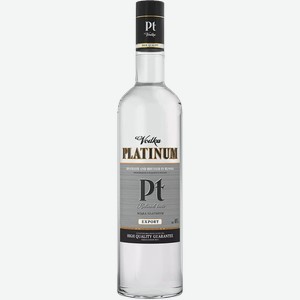 Водка Platinum 0.5 л