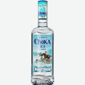 Водка Стужа Айс Альфа 0.375 л