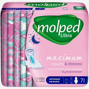 Прокладки Molped Ultra Ночные 7шт