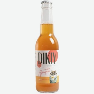 Пиво  Дикий  Аперитиво, квас, 330 мл, Коричневое