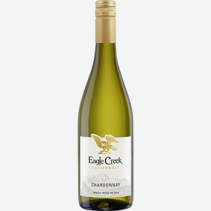 Вино Eagle Creek Chardonnay белое полусухое 12,5% 0,75л