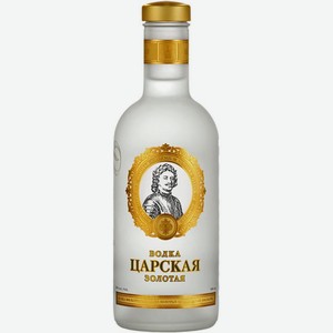 Водка Царская Золотая 40% 500мл