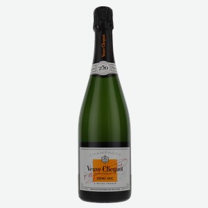 Игристое вино и шампанское Veuve Clicquot Ponsardin Champagne AOC Demi-Sec 12% 0.75 л.