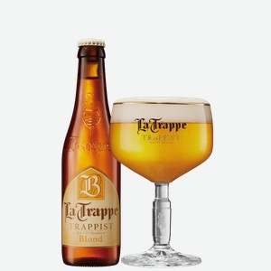 Пиво La Trappe Blond set of 6 bottles 6.5% 0.33 л.