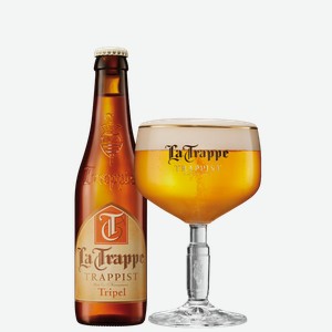 Пиво La Trappe Tripel set of 6 bottles 8% 0.33 л.