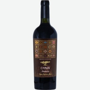 Вино Абшерон-Шараб,  Сумах  Мадраса, 750 мл, Красное, Сухое