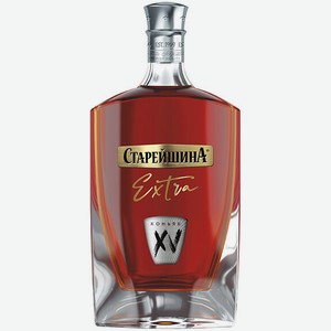 Коньяк  Старейшина  Экстра, 15-летний, 500 мл