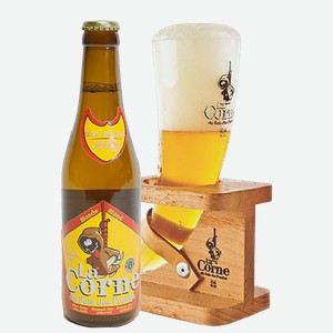 Пиво La Corne Blonde set of 6 bottles 5.9% 0.33 л.