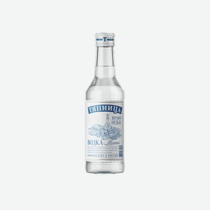 Водка  Тяпница  Мягкая 0,25л 38%, 0,25, 38