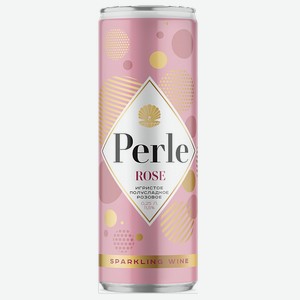 Вино игристое SV  PERLE  роз. п/сл. 11,5% 0,25л ж/б, 0,25, 11,5