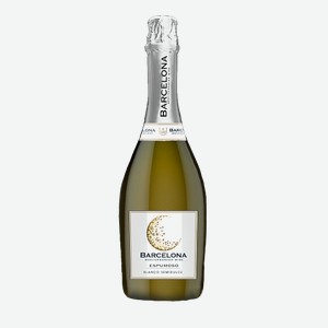 Вино игр.  Барселона Медитерранеан Вайн  бел. п/сл. 10,5% 0,75л, 0,75, 10,5