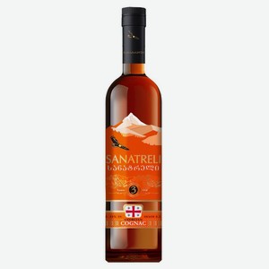 Коньяк Sanatreli 3 года 40%, 0.5 л 