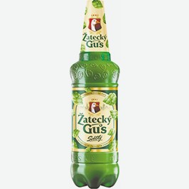 Пиво Жатецкий Гусь, Светлое, 1,35 Л