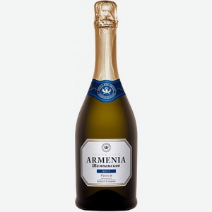 Вино  Армения  Игристое Брют, 750 мл, Игристое-белое, Сухое