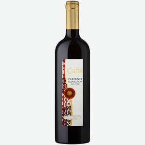 Вино красное полусладкое Caña Cabernet Sauvignon Valle Central DO, 750мл, 12%