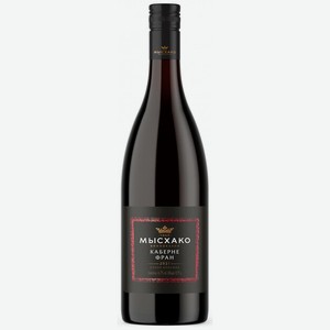 Вино Мысхако Cabernet Franc красное сухое 14,2% 750 мл Россия