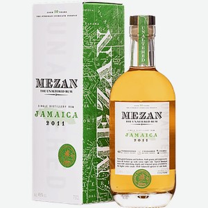 Ром Mezan Jamaica 2011 (gift box) 46% 0.7 л.