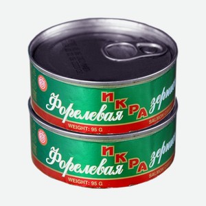 Икра Форелевая Асто 95 г