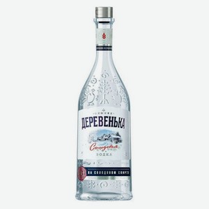 Водка ЗИМНЯЯ ДЕРЕВЕНЬКА 40% 0,5л