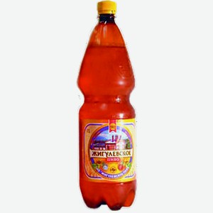 Пиво  ЖИГУЛЁВСКОЕ  свет,фильтр. 4,5 % ПЭТ 1,5л.