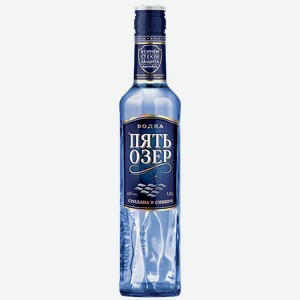 Водка  Пять Озер  1л 40%
