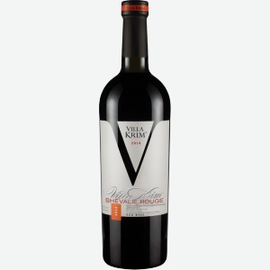 Вино  Villa Krim  Шевалье Руж (Крым ЗГУ) п/сл.кр. 12% 0,75л.