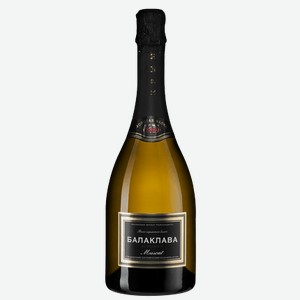 Вино игр. SM «БАЛАКЛАВА» Мускат ЗГУ белое п/сладкое 12% 0,75л.
