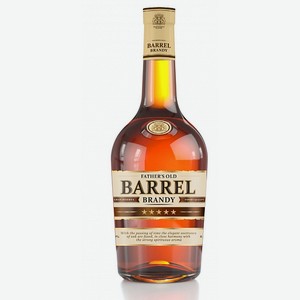 Бренди  BARREL  0,5л 40%