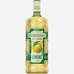 Ликер  Бехеровка  Лемонд, 1000 мл