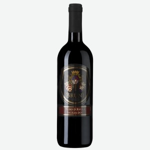 Вино Bruni Nero d Avola 0.75 л.