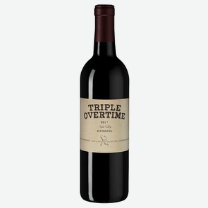 Вино Triple Overtime Zinfandel Napa Valley 0.75 л.