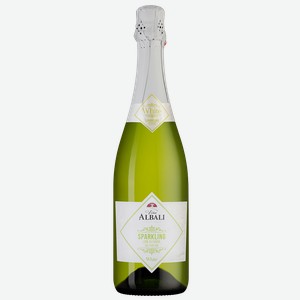 Игристое вино безалкогольное Vina Albali White Low Alcohol, 0,5% 0.75 л.