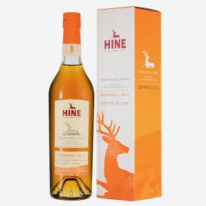Коньяк Domaines Hine Bonneuil Grande Champagne в подарочной упаковке 0.7 л.