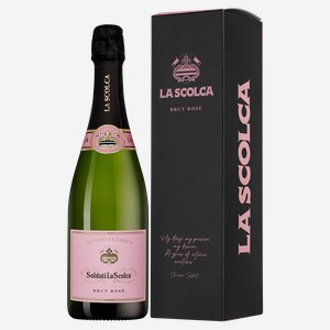 Игристое вино Soldati La Scolca Brut Rose, 0.75 л.