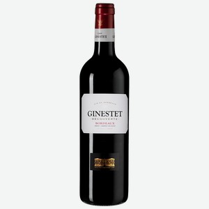 Вино Ginestet Bordeaux Rouge 0.75 л.