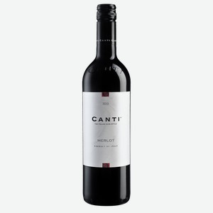 Вино Canti Merlot 0.75 л.