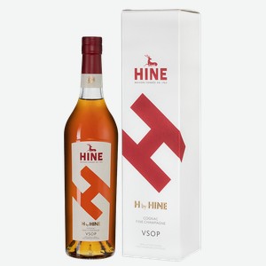 Коньяк H By Hine VSOP в подарочной упаковке 0.7 л.