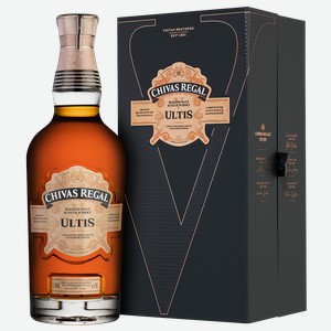 Виски Chivas Regal Ultis в подарочной упаковке 0.7 л.