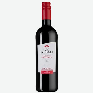 Вино безалкогольное Vina Albali Cabernet Tempranillo Low Alcohol, 0,5% 0.75 л.