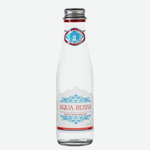 Минеральная вода Вода газированная Aqua Russa (24 шт.) 0.2 л.