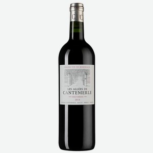 Вино Les Allees de Cantemerle 0.75 л.