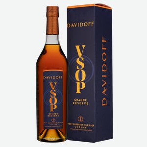 Коньяк Davidoff VSOP в подарочной упаковке 0.7 л.