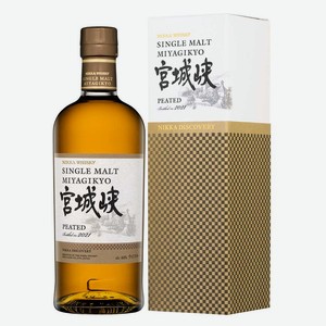 Виски Miyagikyo Single Malt Peated, gift box 0.7 л.