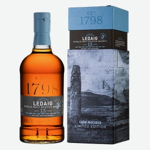 Виски Ledaig Aged 13 Years Port Pipe 0.7 л.